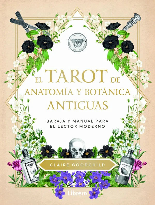 El tarot de anatomía y botánica antiguas (libro + Cartas)