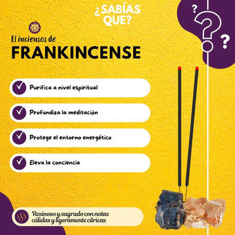 Incienso Natural Aromatic Frankincense - Satya
