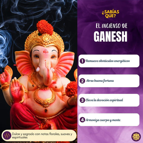 Incienso Natural Ganesha - Parimal