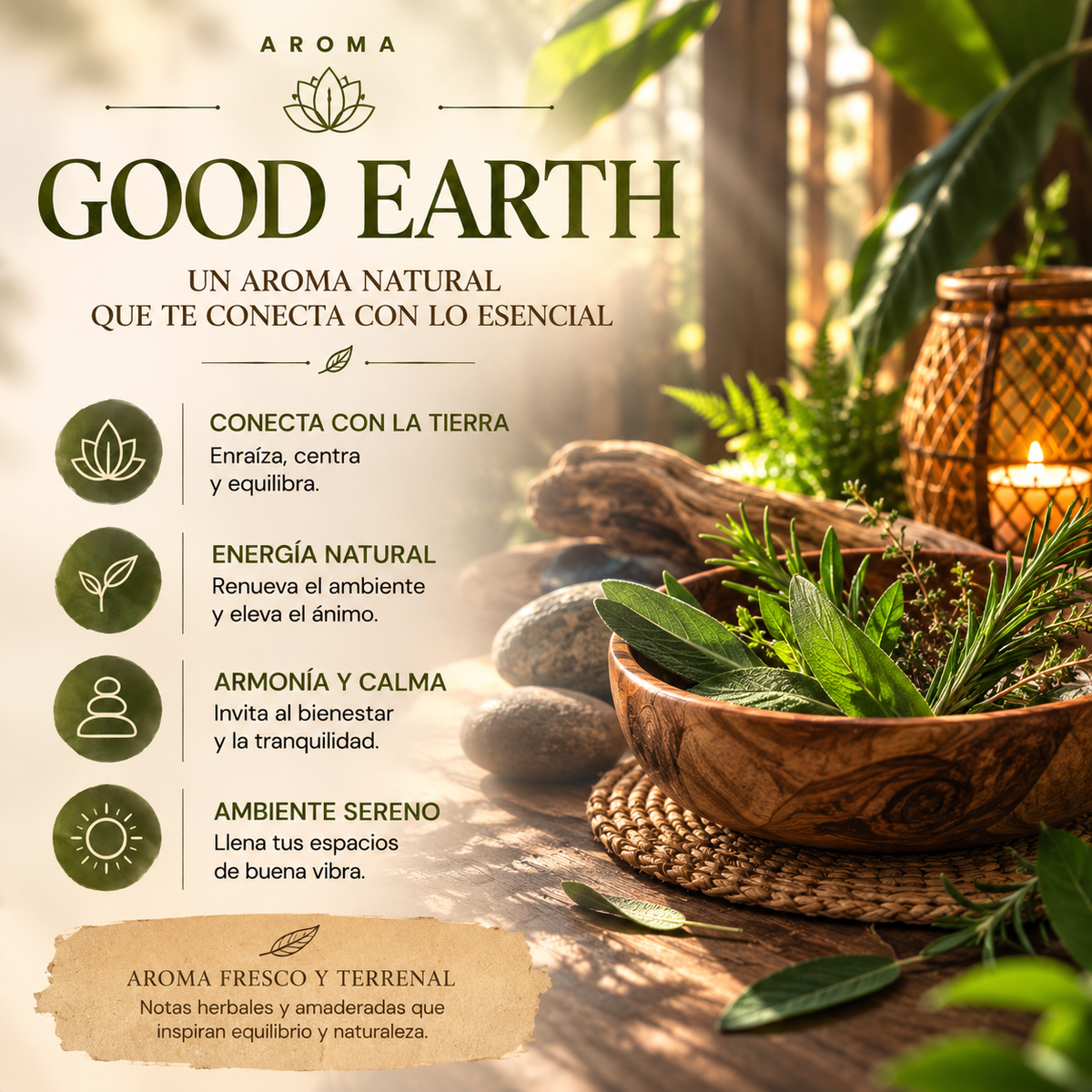 Incienso Premium Good Earth