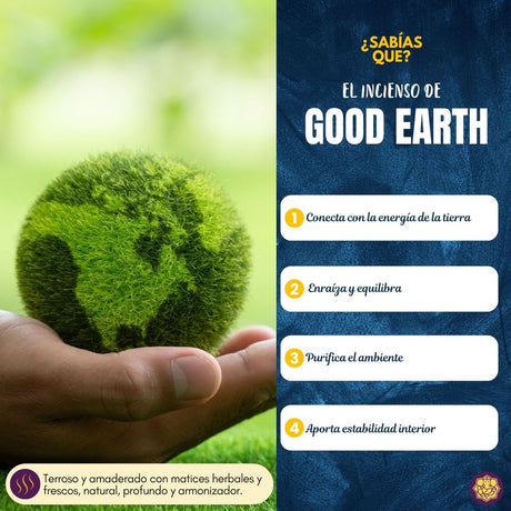 Incienso Natural Premium Good Earth - Goloka