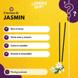 Incienso Jasmin Natural Jardin - Goloka