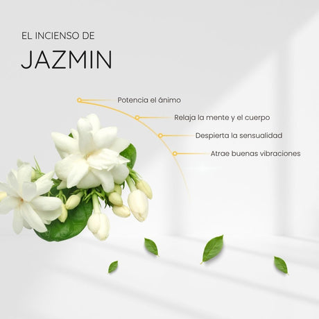 Incienso Natural Flor de Jazmín Ayurveda - Song of India
