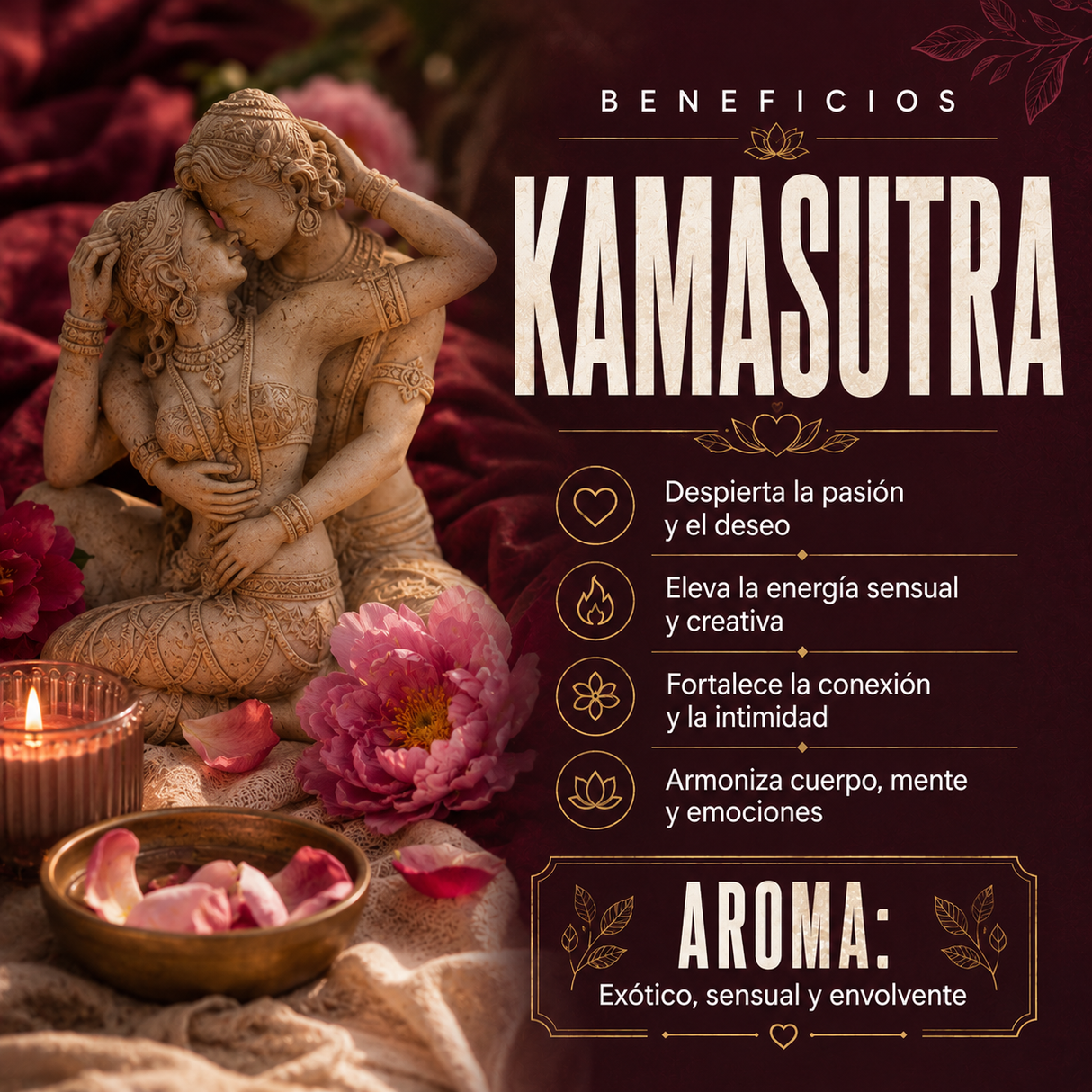 Incienso en Cono Kamasutra