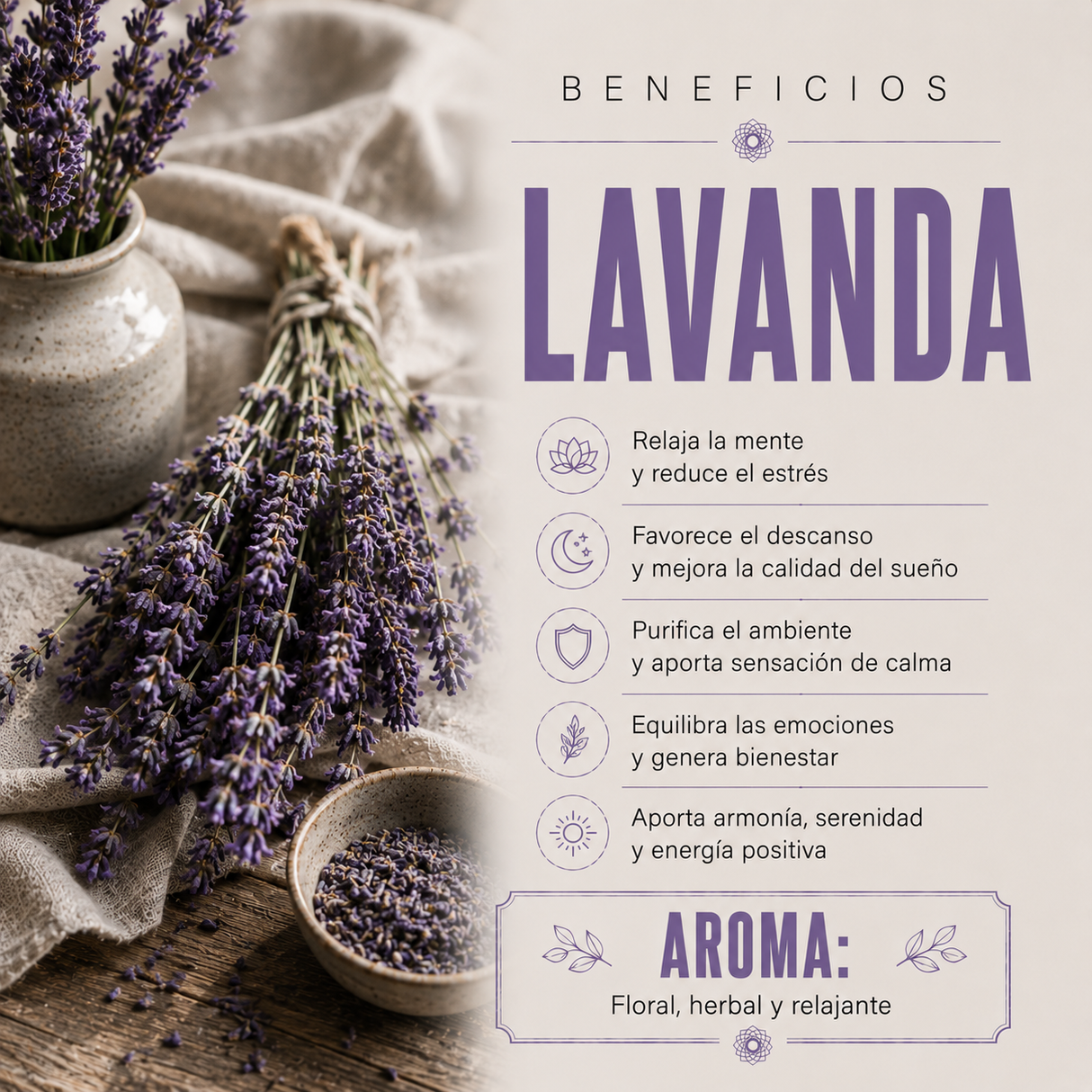 Incienso Premium Lavanda