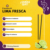 Incienso Lima Fresca Jardin - Alaukik