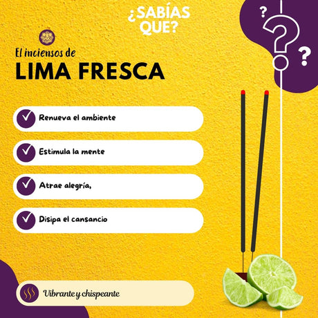 Incienso Lima Fresca Jardin - Alaukik