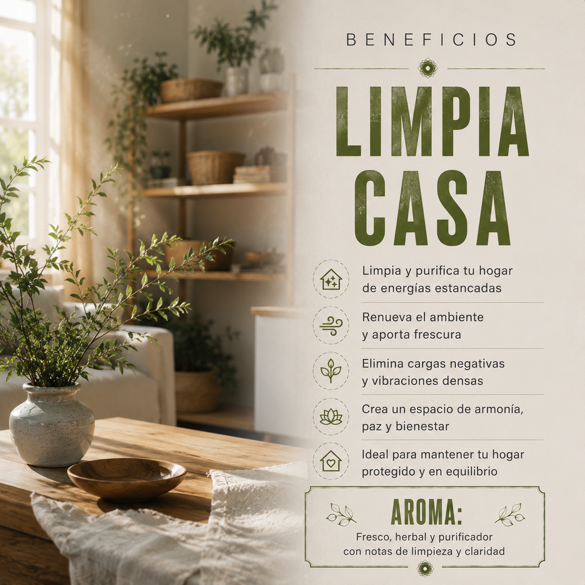 Incienso Masala Limpia Casa