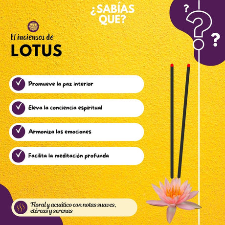 Incienso Lotus - Tabla Brand