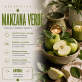 Incienso Smudge Manzana Verde
