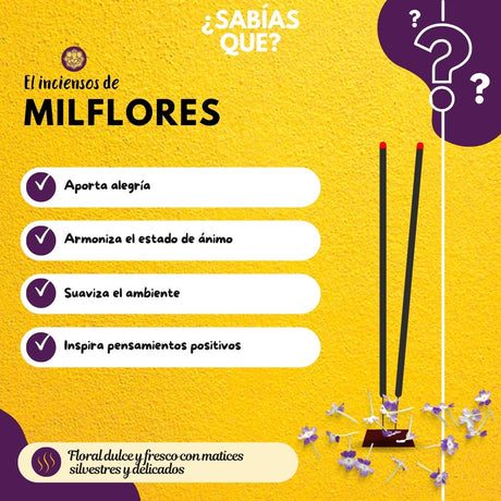 Incienso Mil Flores Jardín SAC