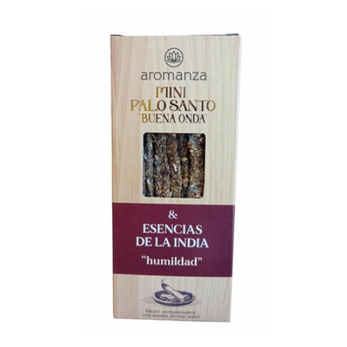 Sahumerio Palo Santo Buena Onda Mini Esencias de la India - Aromanza