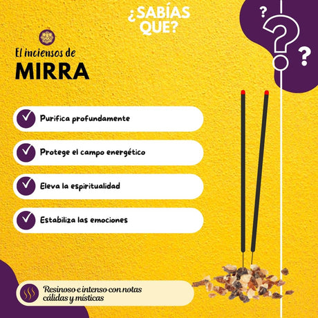 incienso Mirra - Tabla Brand