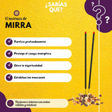Incienso Orgánico Mirra