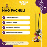 Incienso Natural Temple Bells - Nag Champa + Patchouli