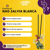 Incienso  Natural  Nag Champa Salvia Blanca - Tulasi