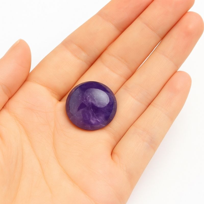 Ombliguera de Piedra 2 cm Amatista