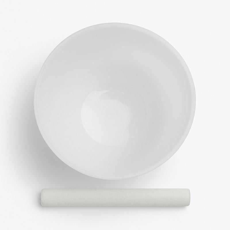 Cuenco Tibetano Cuarzo 6 Pulgadas Nota RE