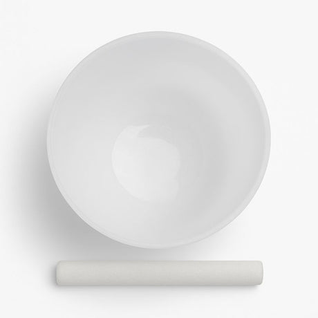 Cuenco Tibetano Cuarzo 6 Pulgadas Nota RE