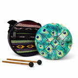 Hand Drum Tambor - Happy Pluma Real Chico