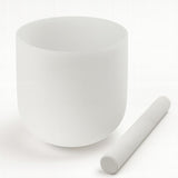 Cuenco Tibetano Cuarzo 6 Pulgadas Nota RE