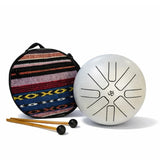 Hand Drum Tambor - Happy Blanco Mediano