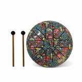 Hand Drum Tambor - Happy Mandalas Chico