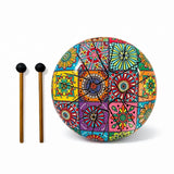 Hand Drum Tambor - Happy Mandala Aurora Mediano
