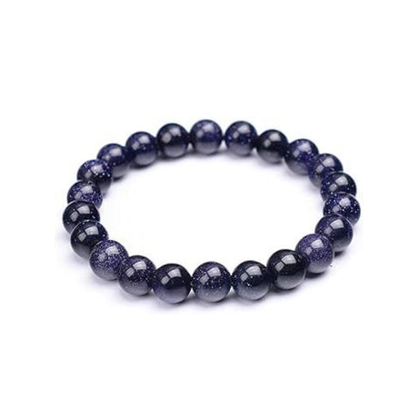 Pulsera Lluvia de Estrellas Azul 8mm