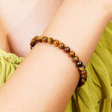 Pulsera Ojo de Tigre 6mm