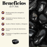 Pulsera Onix Negro 8mm