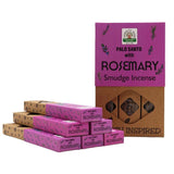 Incienso Natural Palo Santo con Romero - Namaste India