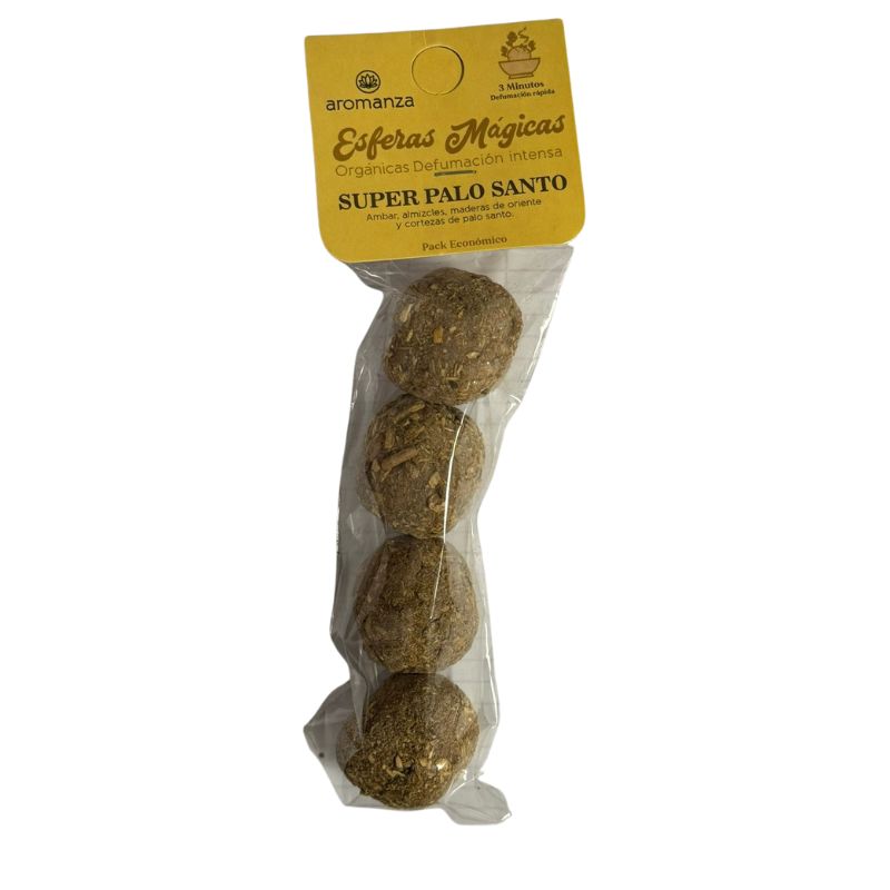 Sahumerio Esfera Magica Colgable Palo Santo - Aromanza