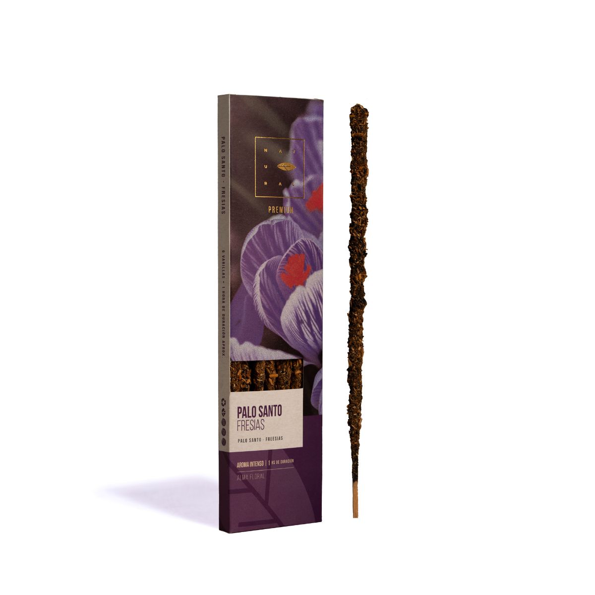 Sahumerio Palo Santo Fresias Natural Premium