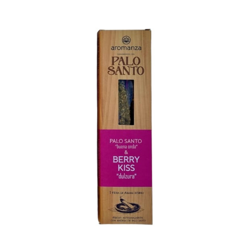 Sahumerio Palo Santo Buena Onda de Berry Kiss Aromanza — Rincón Himalaya