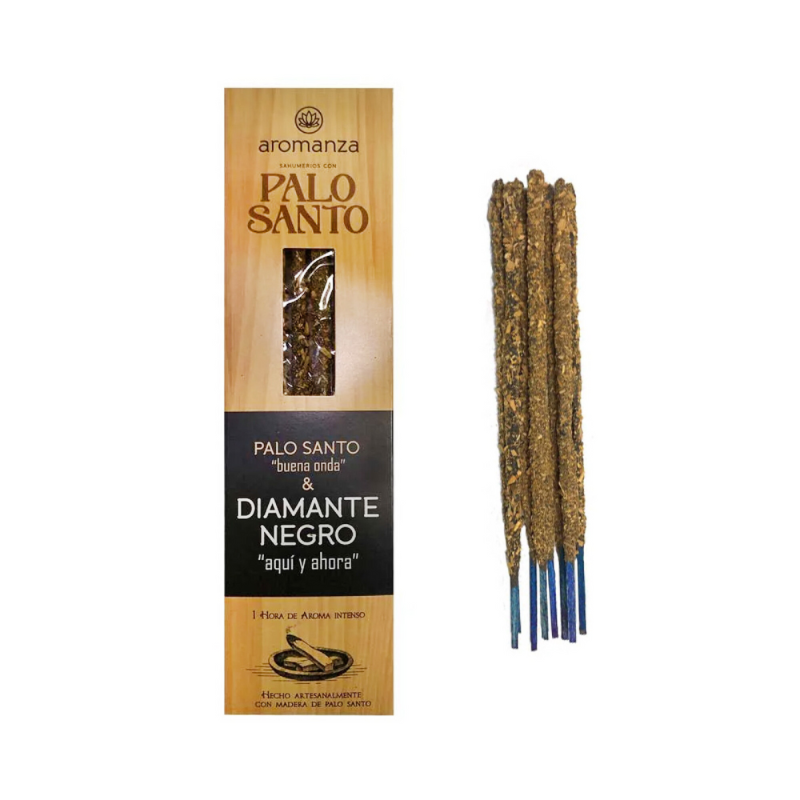 Palo Santo Buena Onda de Diamante Negro - Aromanza