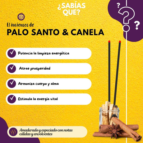 Incienso SAC - Palo Santo y Canela
