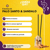 Incienso SAC - Palo Santo y Sandalo