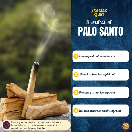 Incienso Cascada Palo Santo - Goloka - 24 Conos