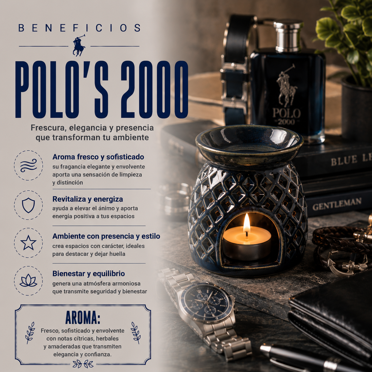 Aromatizante Spray Polo´s 200 mL