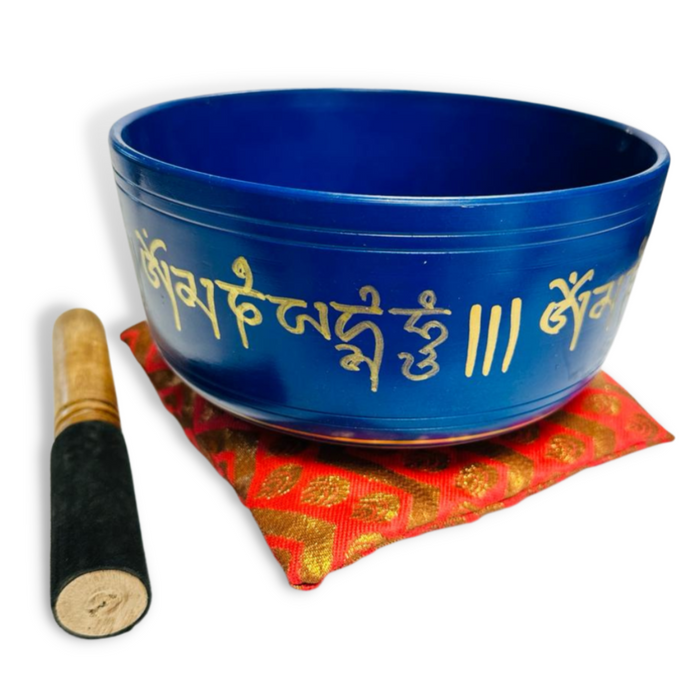 Box Cuenco Tibetano 19 cm - Azul
