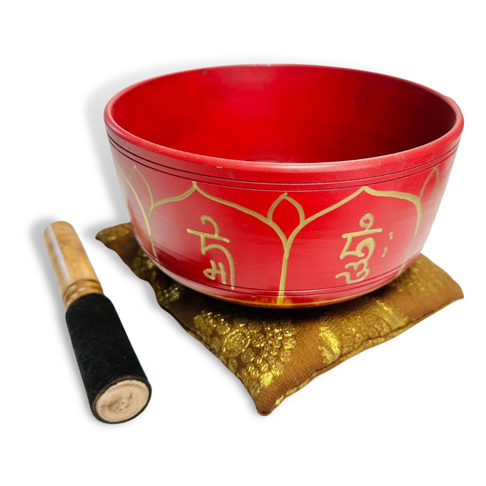 Box Cuenco Tibetano 19 cm - Rojo LAM