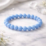 Pulsera Aguamarina 8mm