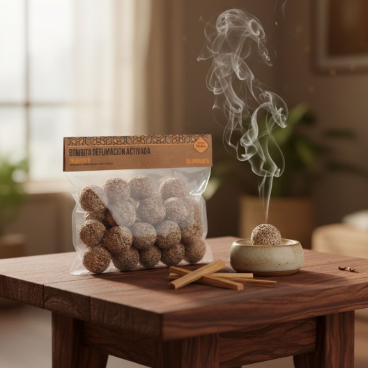 25 Bombitas Palo Santo