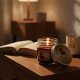 Vela en Vaso Palo Santo y Canela