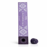 Incienso Lavanda y Salvia con Piedra Amatista