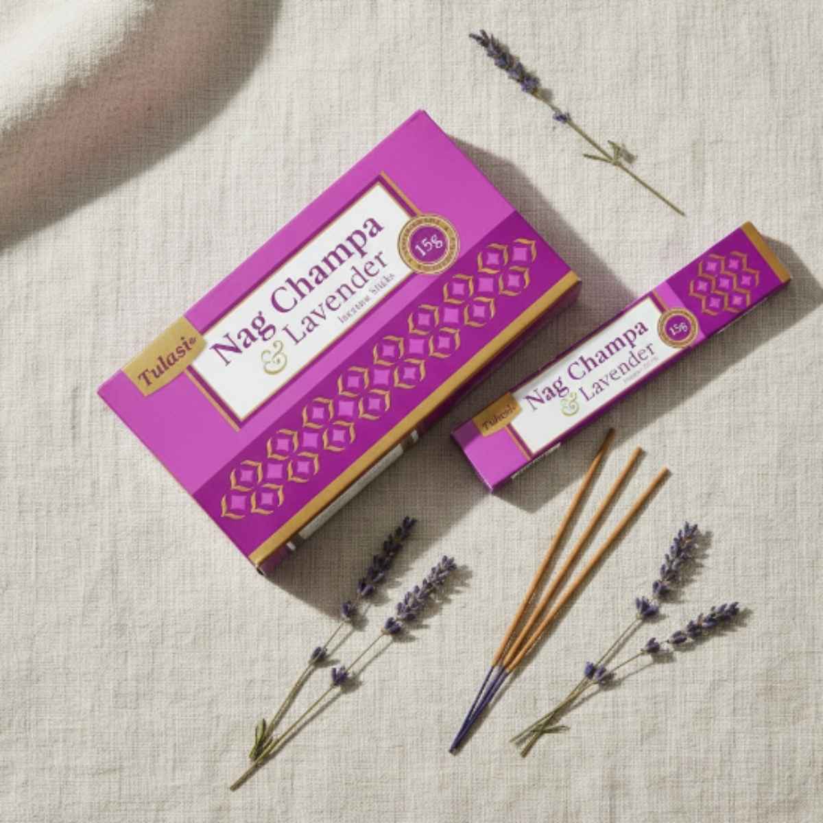 Incienso Nag Champa Lavanda