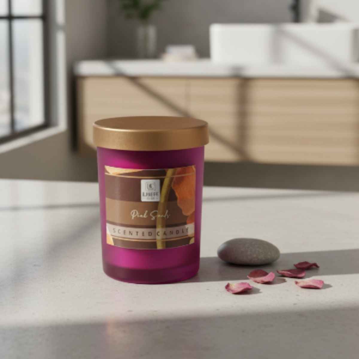 Vela Arenas Rosas 225gr