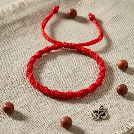 Pulsera Hilo Rojo Protección Tornillo