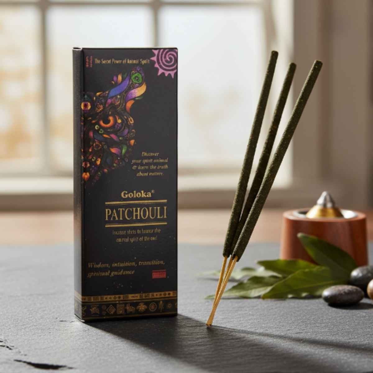 Mini Incienso Búho - Patchouli